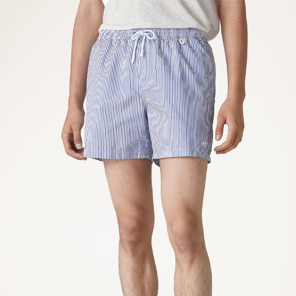 Loro Piana Men's Summer Letter Solid Color Mid Waist Tie Straight Bay Swim Shorts Ngvp #9959