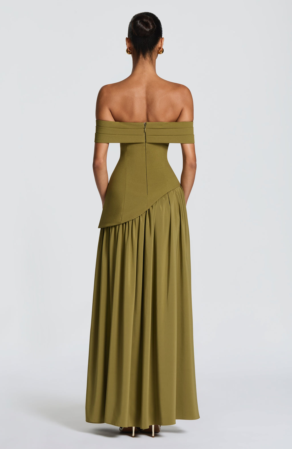 Delilah Maxi Dress - Deep Olive
