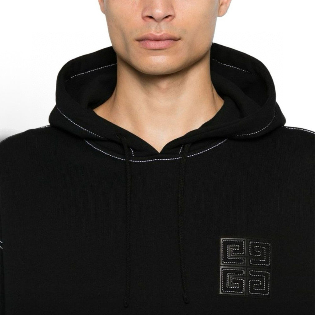 Givenchy Men's And Women's Spring/fall Fashion Casual Solid Color Hooded Pullover Logo Sweatshirt #79291