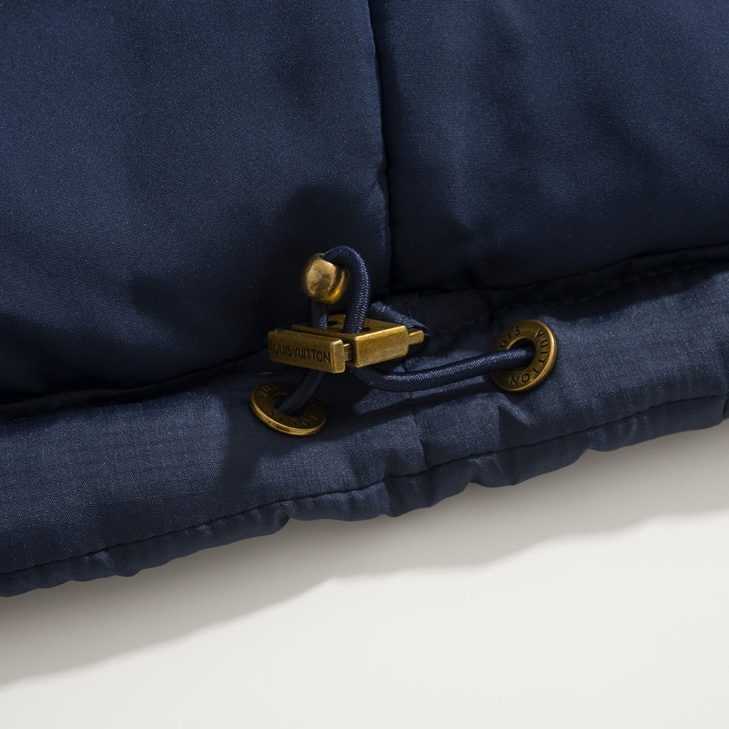 Louis Vuitton Men's and Women's Autumn/Winter Fashion Casual Solid Color Zipper Letter Embroidery Jacket #78377