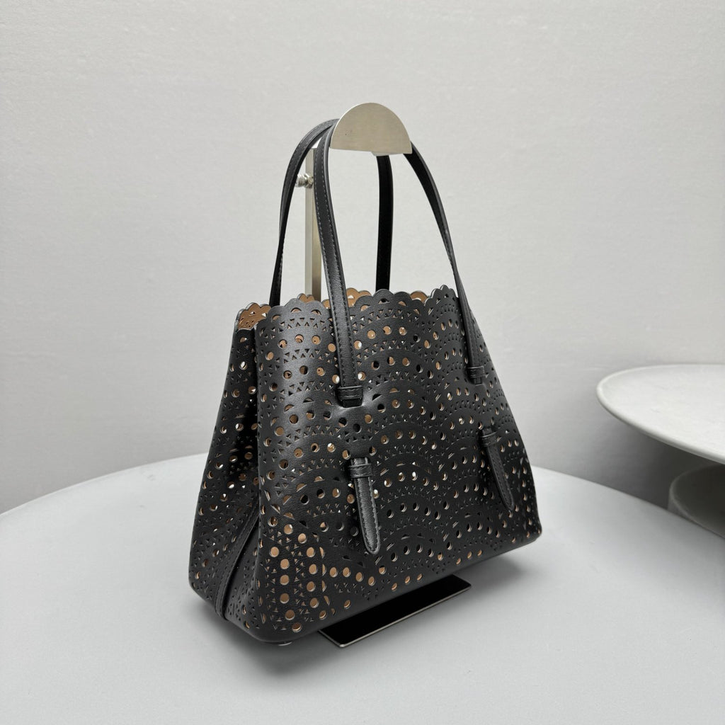 Alaïa Mina 25 Bag in Vienne Wave Calfskin #336432