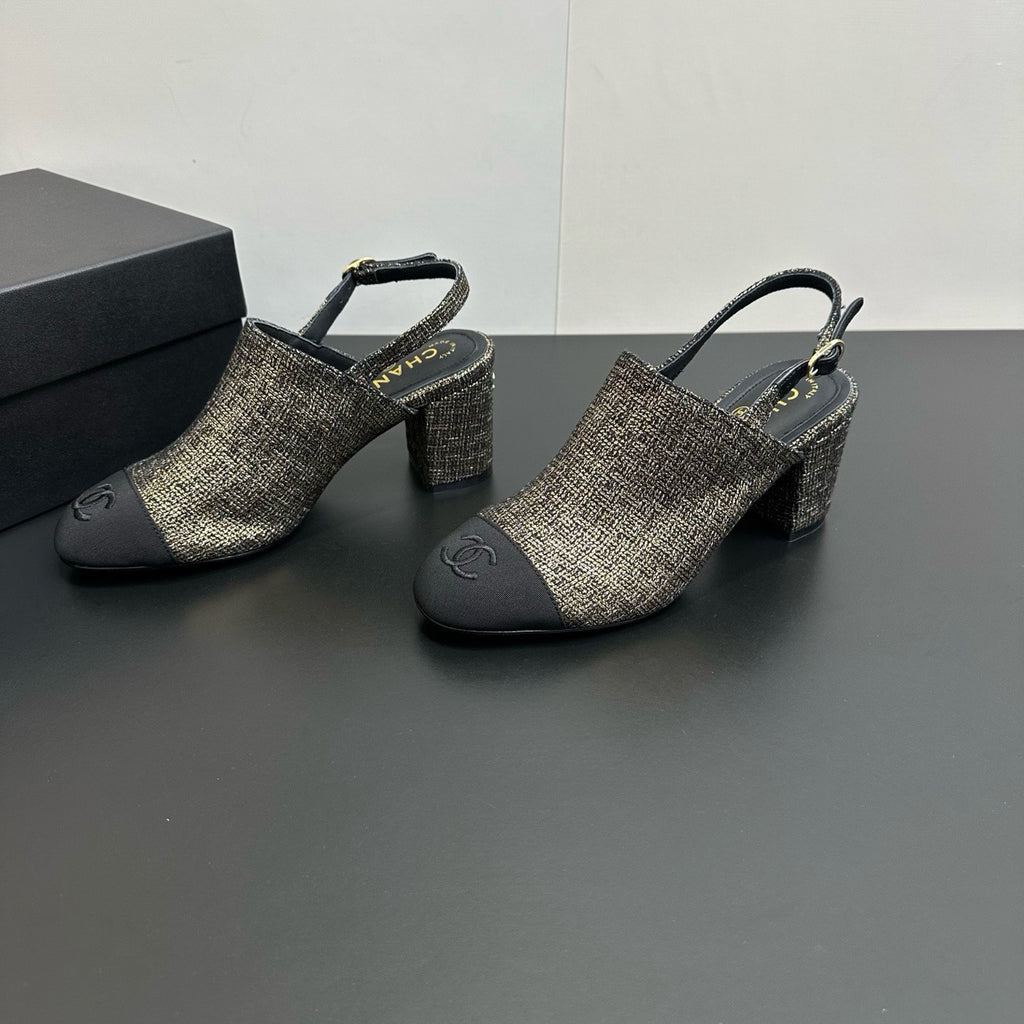 Chanel Women's Back Lace-Up Shoes #333843