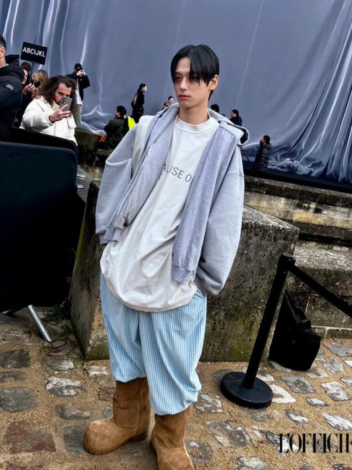 Balenciaga Men's Women's Striped Solid Color Elastic Waist Drawstring Loose Straight Spring & Autumn Casual Pants Ngvp #1167