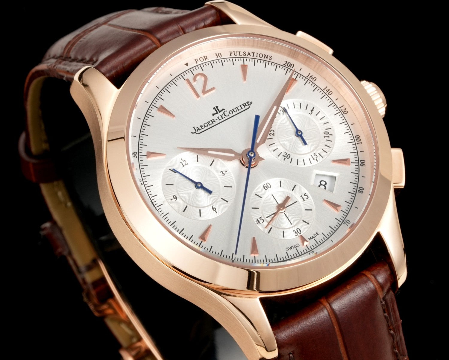 Jaeger LeCoultre Men's And Women's Classic Automatic Mechanical Movement Watches With Leather Straps  Watch Accessories #78362