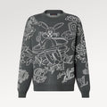 Louis Vuitton LV Rabbit Cartoon Knitted Sweater #334961