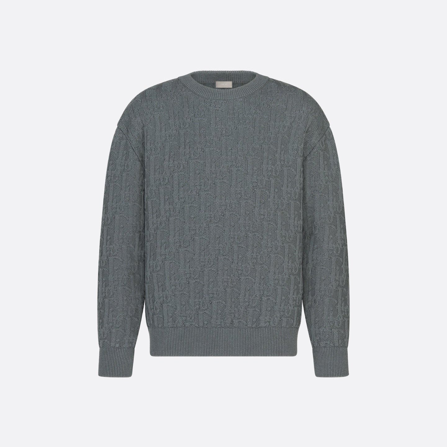 Dior Men's Fall/Winter Fashion Casual Crewneck Pullover Solid Jacquard Sweater #79314