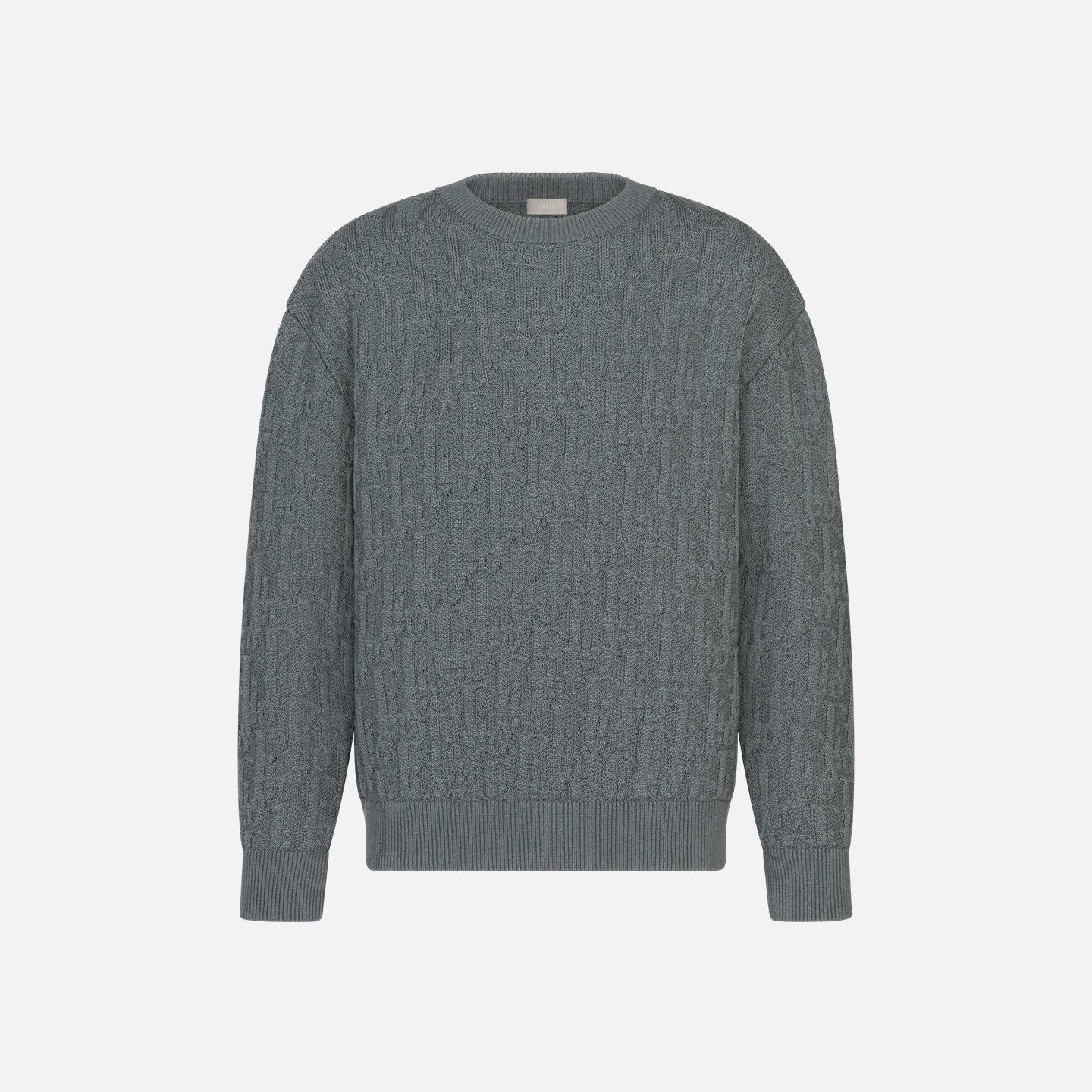 Dior Men's Fall/Winter Fashion Casual Crewneck Pullover Solid Jacquard Sweater #79314