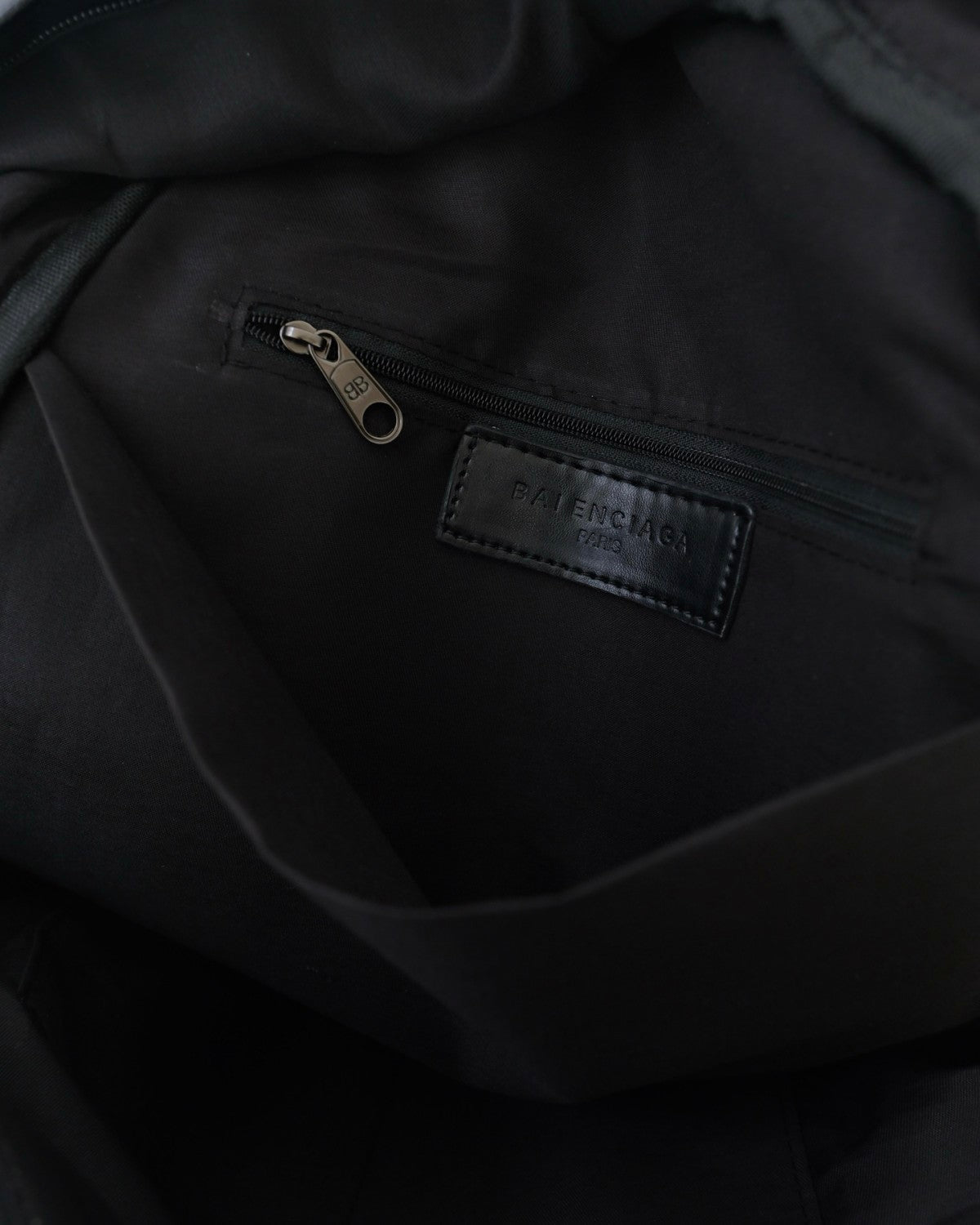 Balenciaga Explorer Men's Solid Color Letter Print Oil Wax Leather Book Bag Backpack Bags #77327