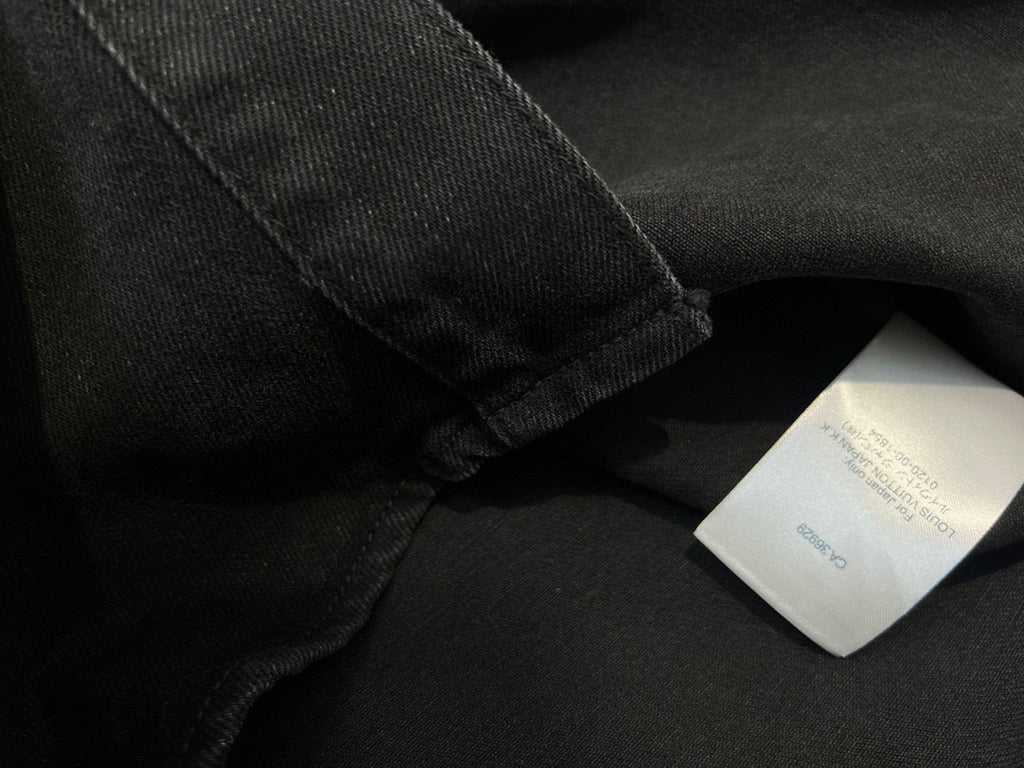 Louis Vuitton Denim Buckle Up Jacket And Pants Set #22157