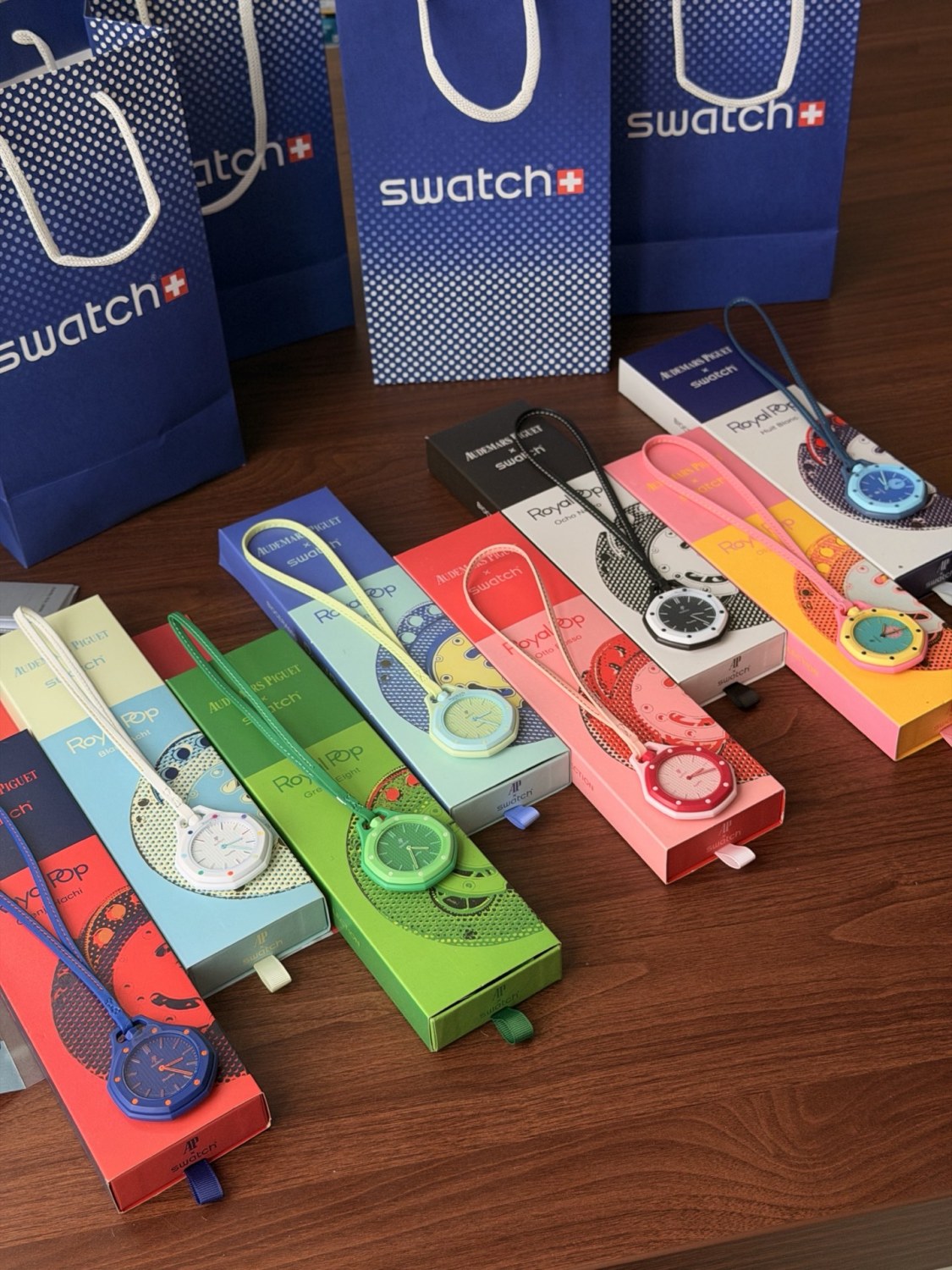 AUDEMARS PIGUET ¡Á SWATCH OTG ROZ Royal Pop Collection #385674