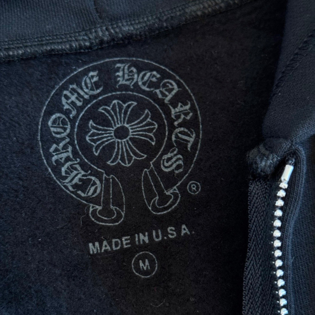 Chrome Hearts Blue Cracked Print Sweatshirt #334014