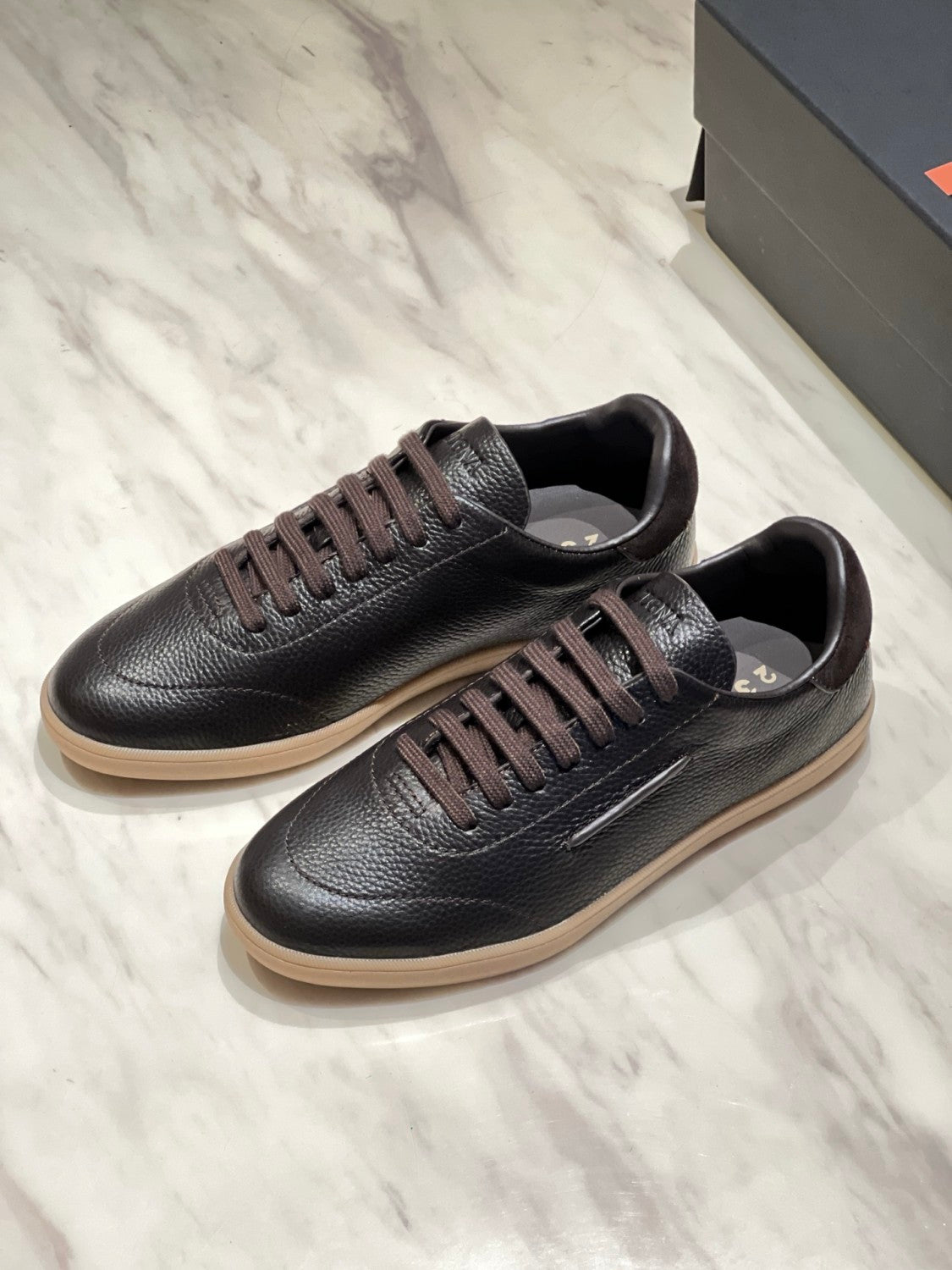 Zegna 232 Men's Moral Training Shoes #384735