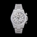 Rolex Men's 904 Steel Mechanical Watch with Stars and Diamonds #72568