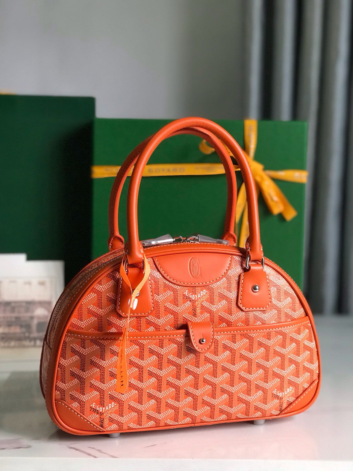 Goyard Bowling-style Mini Bag Classic High-end Shoulder Crossbody Elegant Clutch Fashionable Luxurious And Exquisite Bag Bags #196817