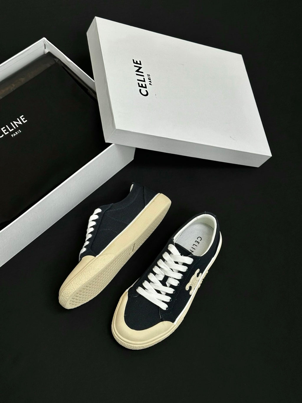 Celine Alan Sneaker in Canvas #381934