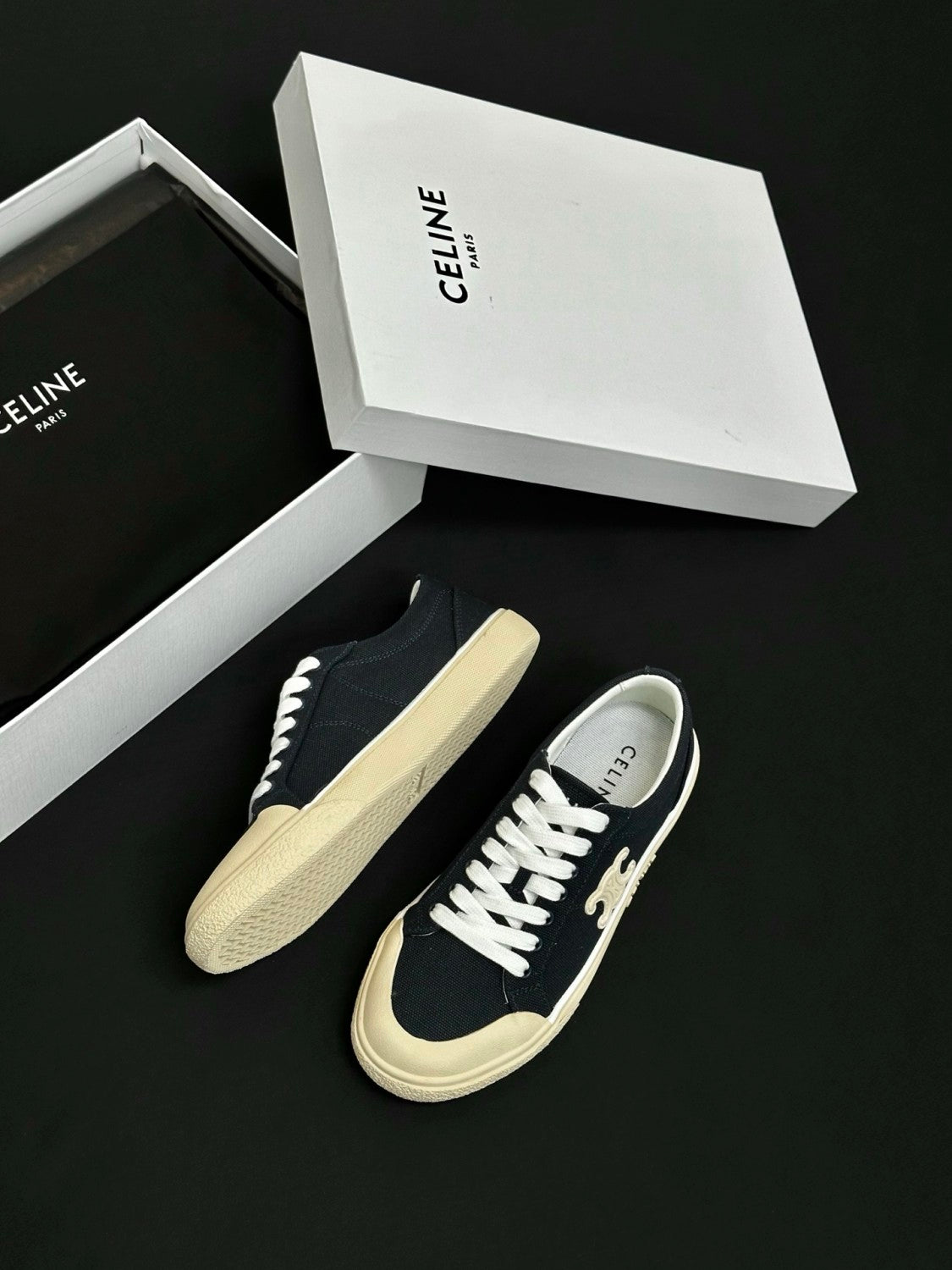 Celine Alan Sneaker in Canvas #381934