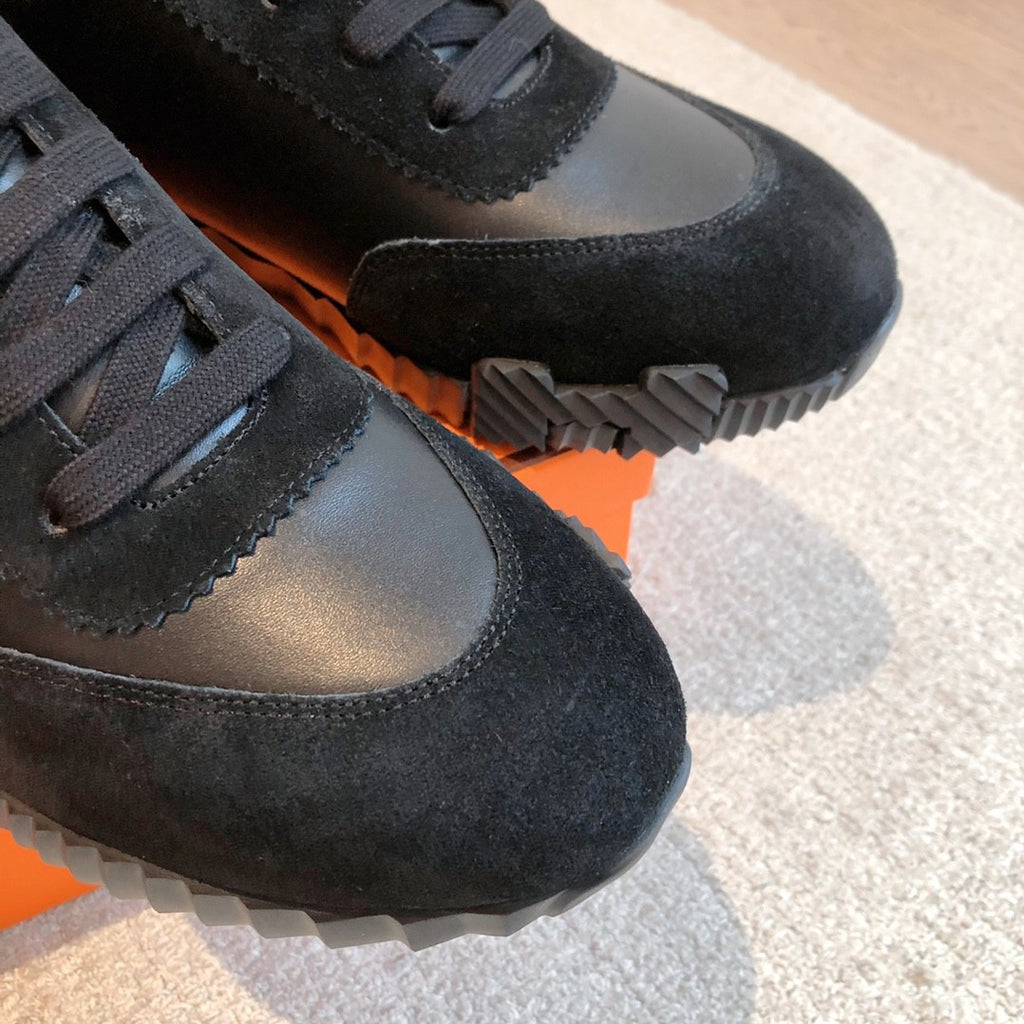 Hermes Bouncing Sneakers Men's And Women's Geometric Mesh Hundred Casual Fashion Shoes #76448