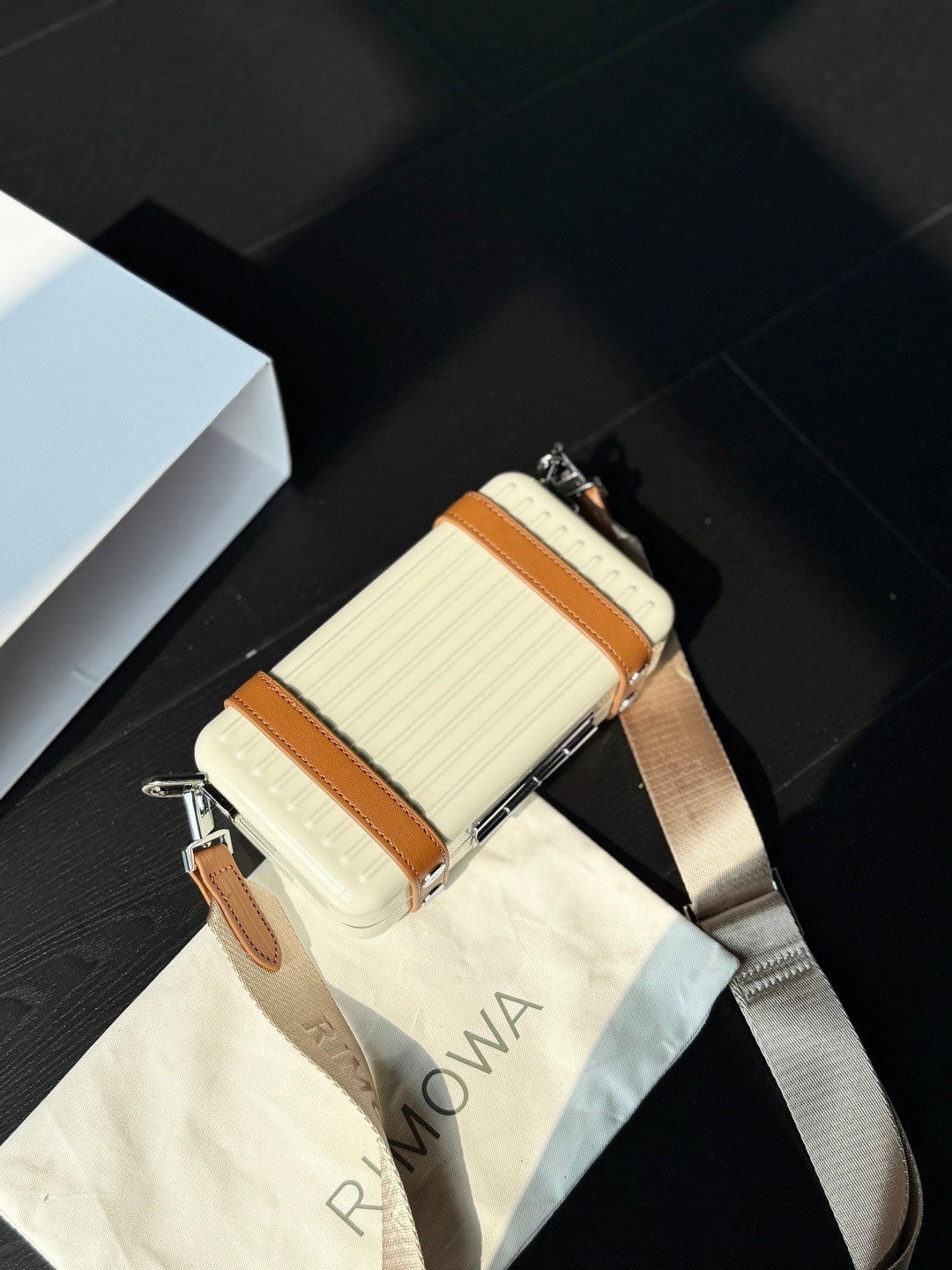 RIMOWA Personal Aluminum Cross Body Bag #337222