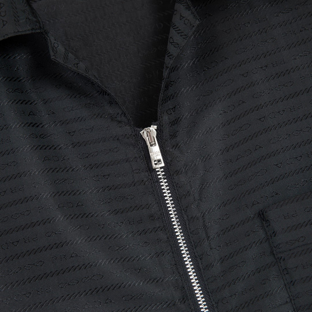 Prada zipper short sleeve shirt T-shirt #98159