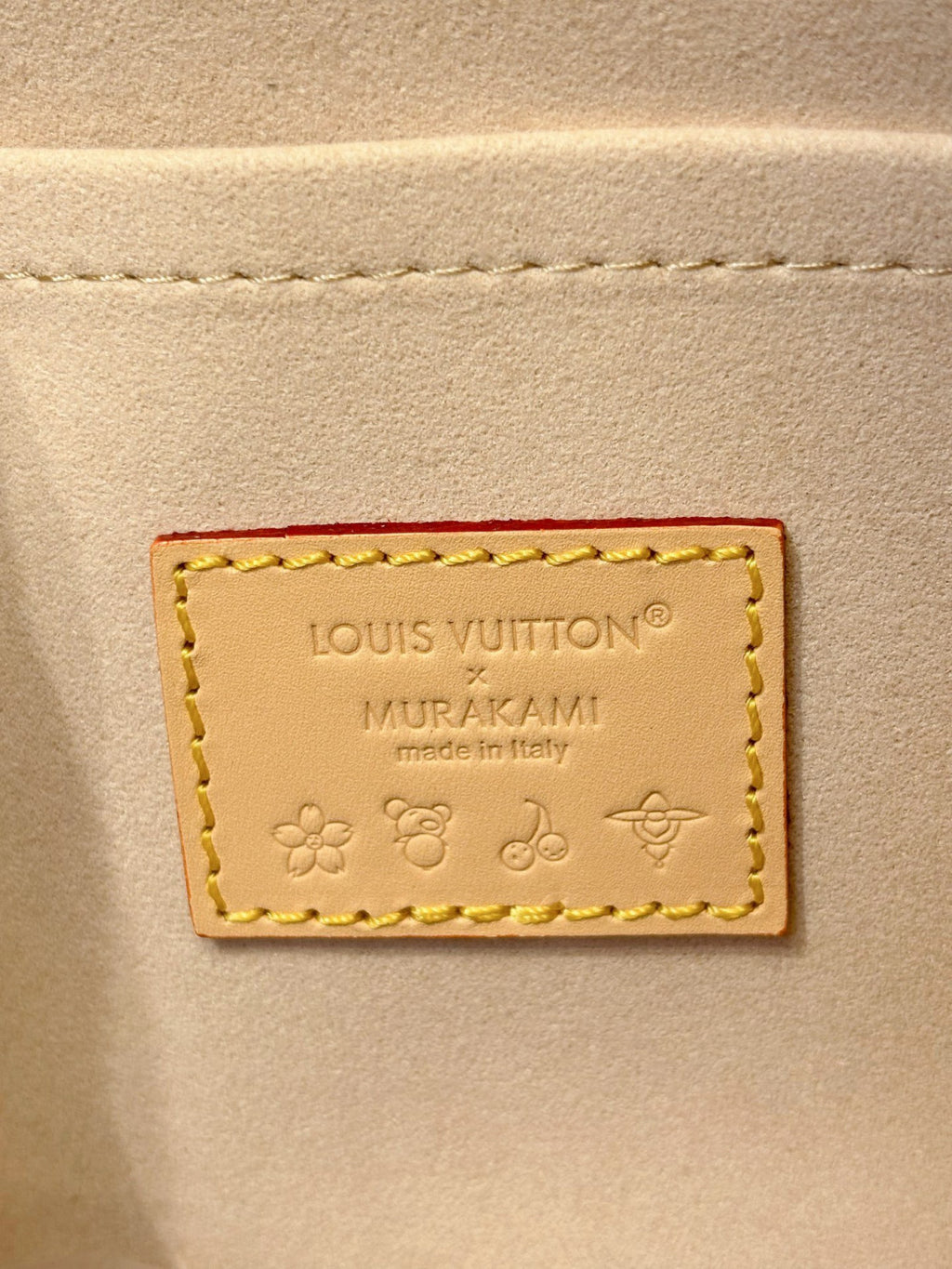 Louis Vuitton Women's Single-Shoulder Handbag Lineup Takashi Murakami White Sancai 2026 New Monogram Leather Bag Elegant Casual Handbag M27582 #82658A