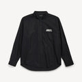 Balenciaga Men's Masking Tape Long Sleeve Shirt Large Fit in Black #337143