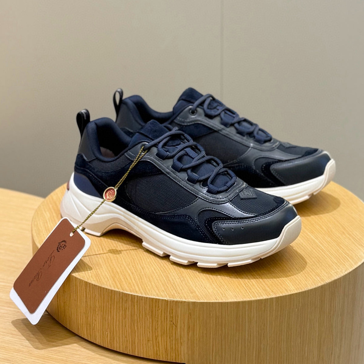 Loro Piana Cairn Walk Men's Four Seasons Sneakers Fashion Urban Modern Comfortable Commuter Casual Lace Up Shoes Ngvp #1475