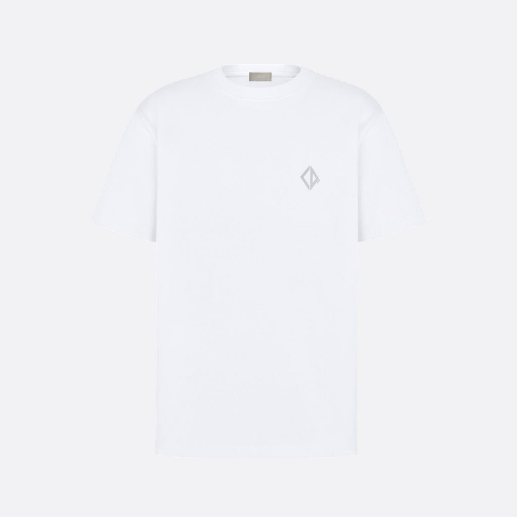 Dior Men's Summer Dior Solid Color Cotton Round Neck Loose Short Sleeve T-Shirt #76267