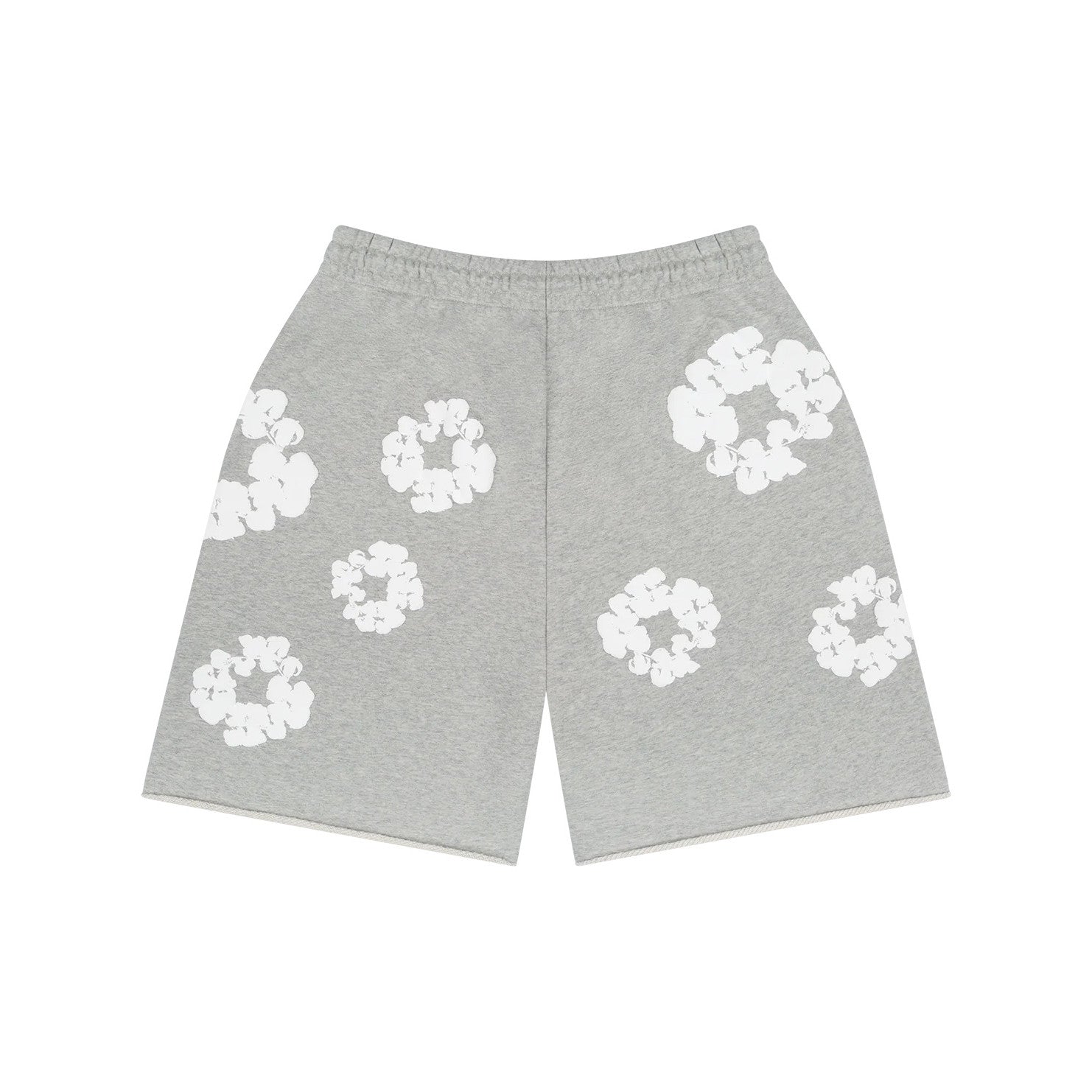 Denim Tears Men's And Women's Summer Fashion Casual Solid-color Printed Pattern Waist Elastic Drawstring Loose Fit Relaxed Shorts #79534