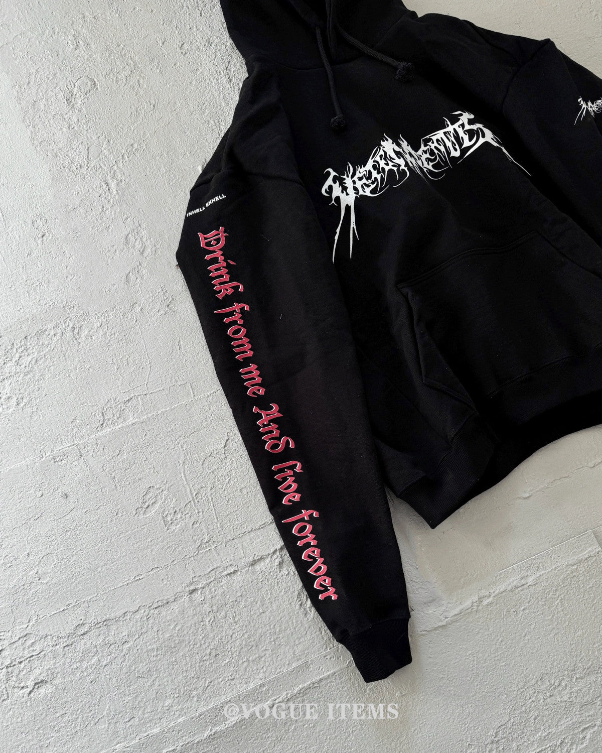 VETEMENTS Dark Pentagram Loose Hoodie #336736
