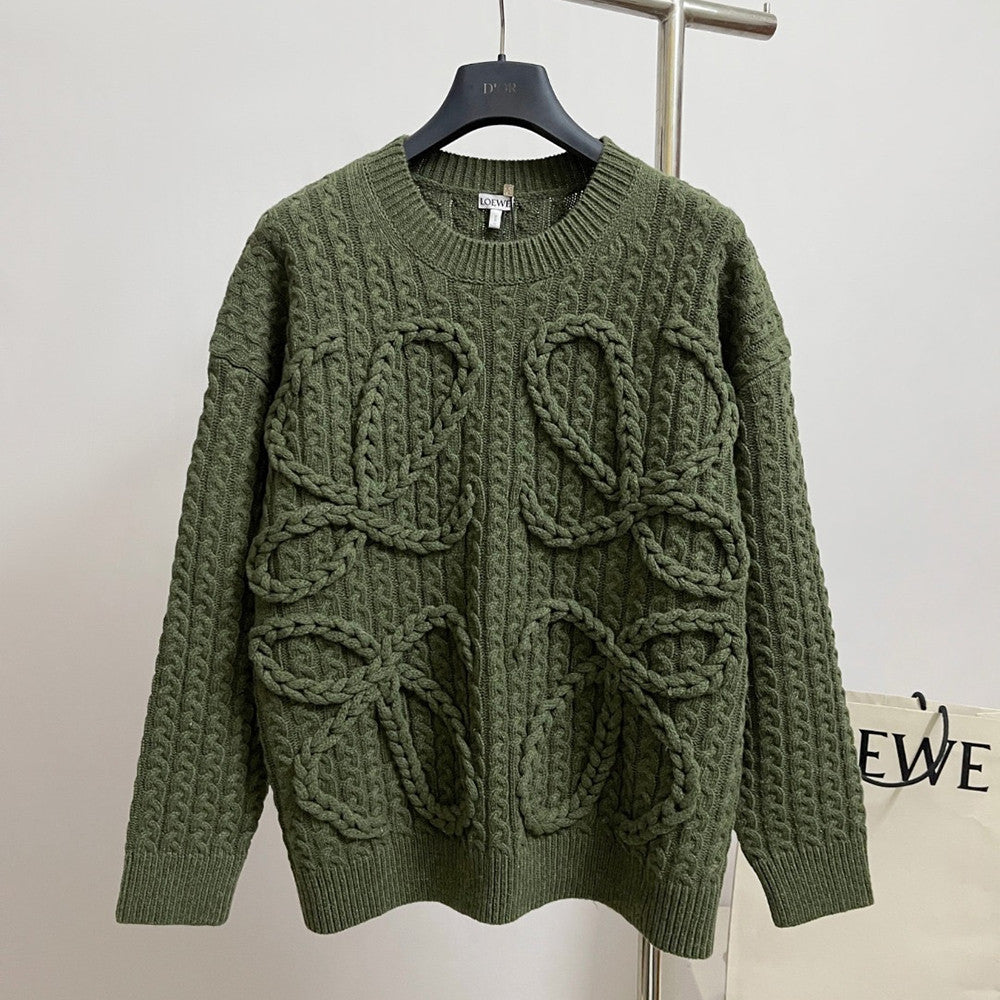Loewe Knitted Wool Sweater #333908