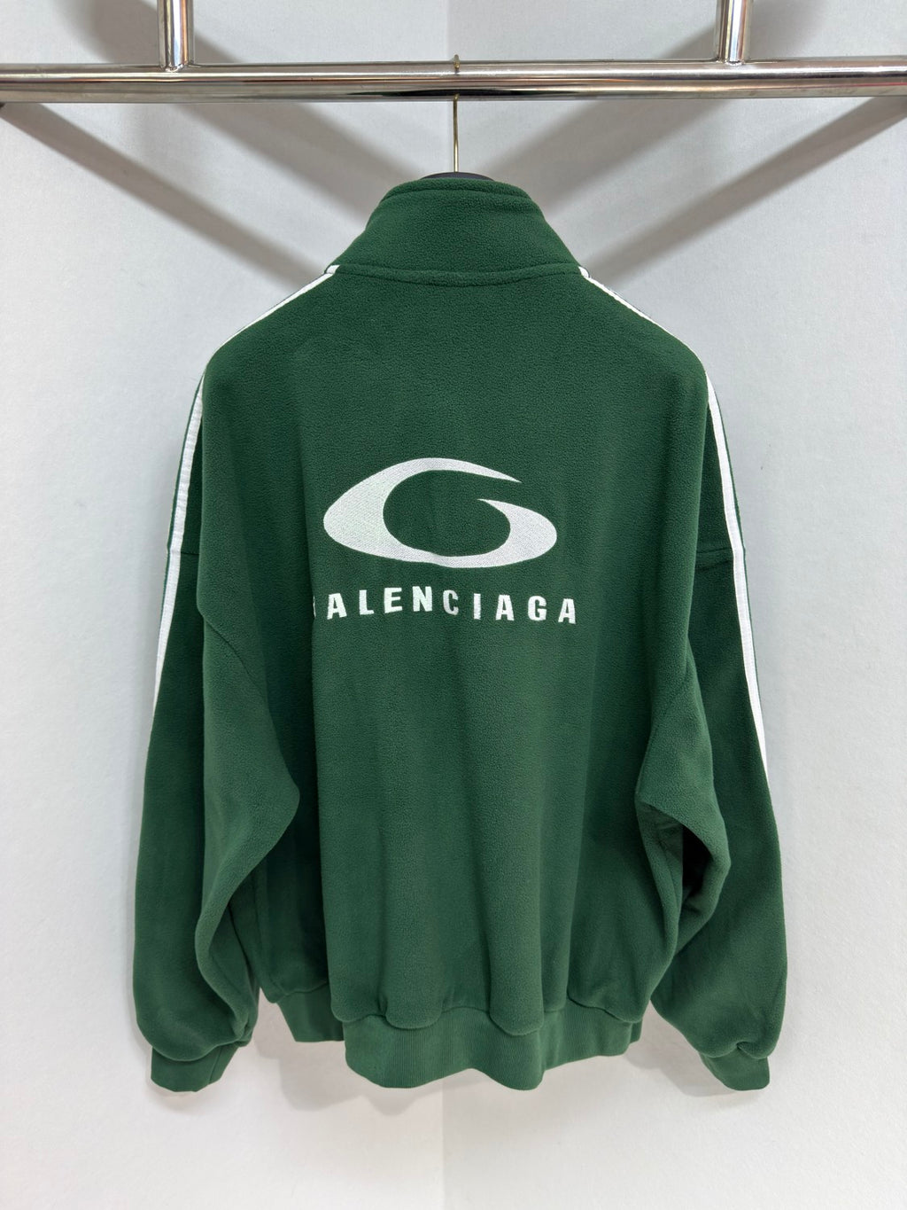 Balenciaga  Men's And Women's Fall/Winter Casual Fashion Ring Letter Color Block Zipper Jacket #78585