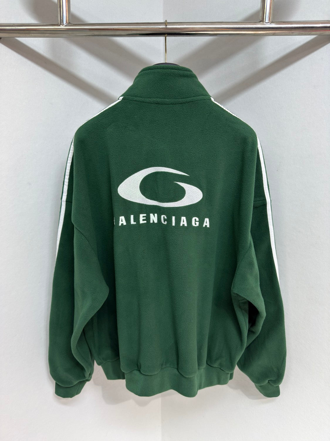 Balenciaga  Men's And Women's Fall/Winter Casual Fashion Ring Letter Color Block Zipper Jacket #78585