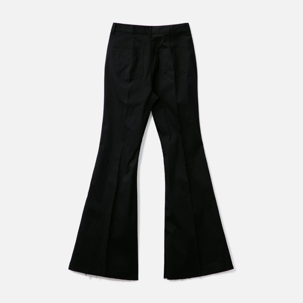Rick Owens Men's Dark Style Trend Zipper God Pants Skinny Leg Long Flared Trousers Trendy High Street Men's Clothing Ngvp #1994