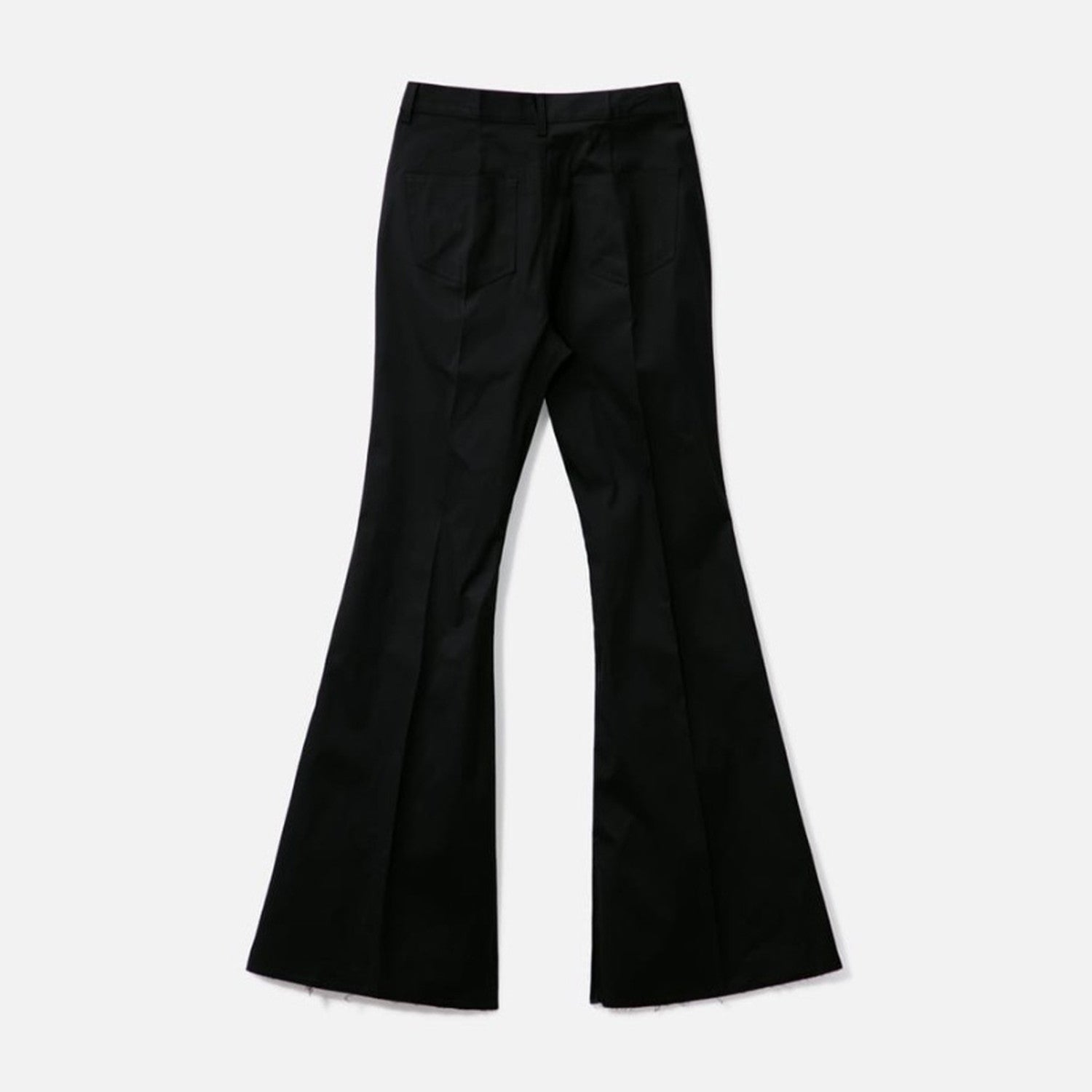 Rick Owens Men's Dark Style Trend Zipper God Pants Skinny Leg Long Flared Trousers Trendy High Street Men's Clothing Ngvp #1994