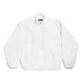 Balenciaga Men's And Women's Spring And Autumn Models Flame Letters Printing Solid Color High Collar Zipper Long Sleeve Jacket #98574