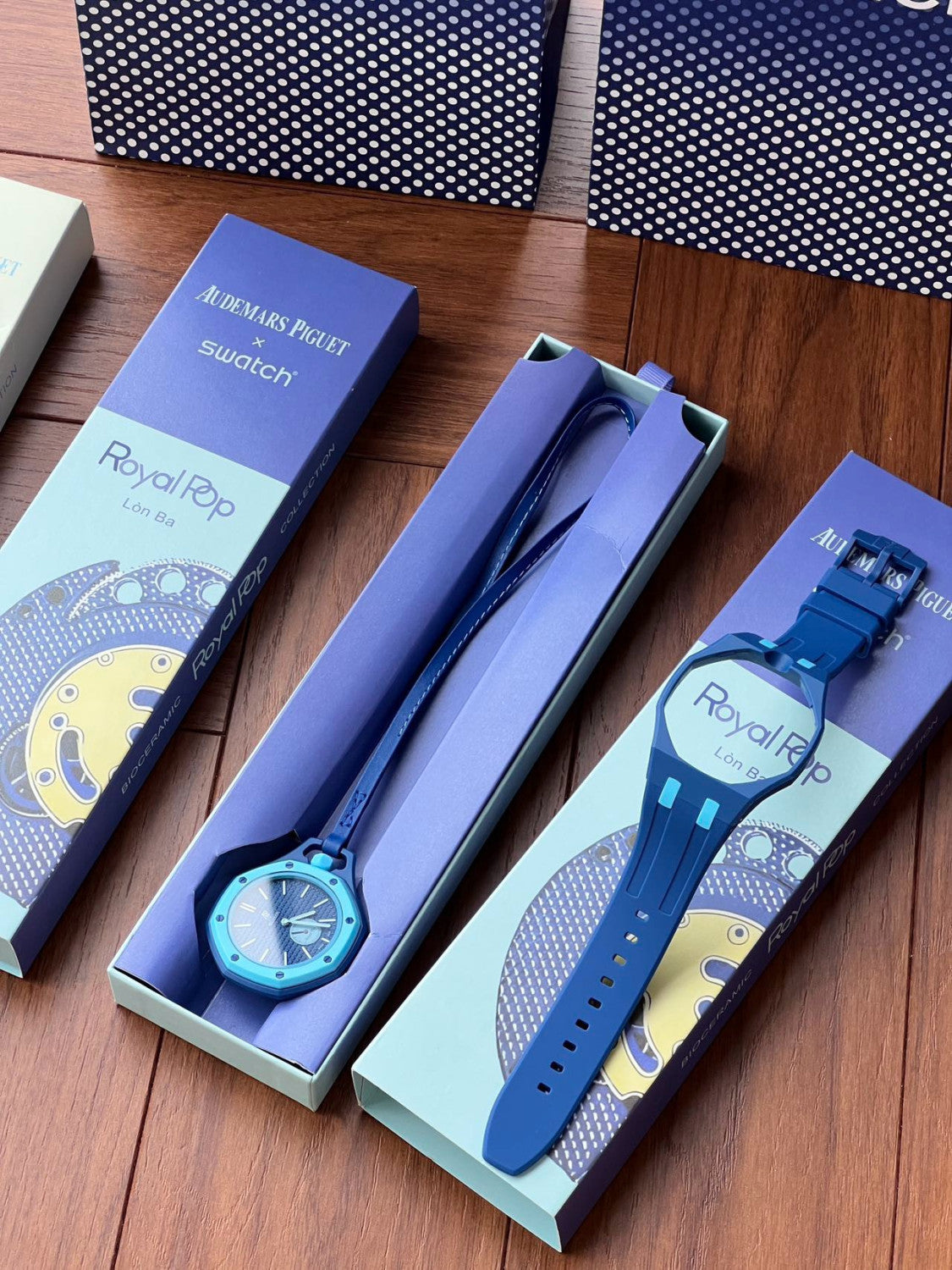 AUDEMARS PIGUET ¡Á SWATCH OTG ROZ Royal Pop Collection #385674