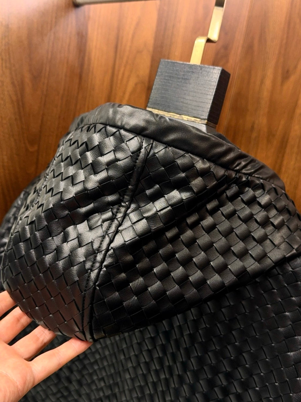 Bottega Veneta Men's And Women's Spring/Fall Fashion Casual Solid Color Hooded Zipper Shearling Hand Knitted Hooded Jacket with Large Pockets Leather Jacket Outerwear Jacket #78991