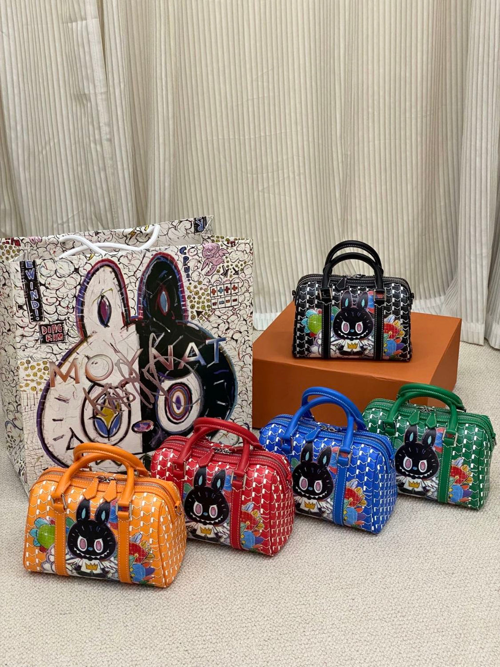Moynat and Kasing Lung Celebrate a Decade of Labubu Handbags #382813