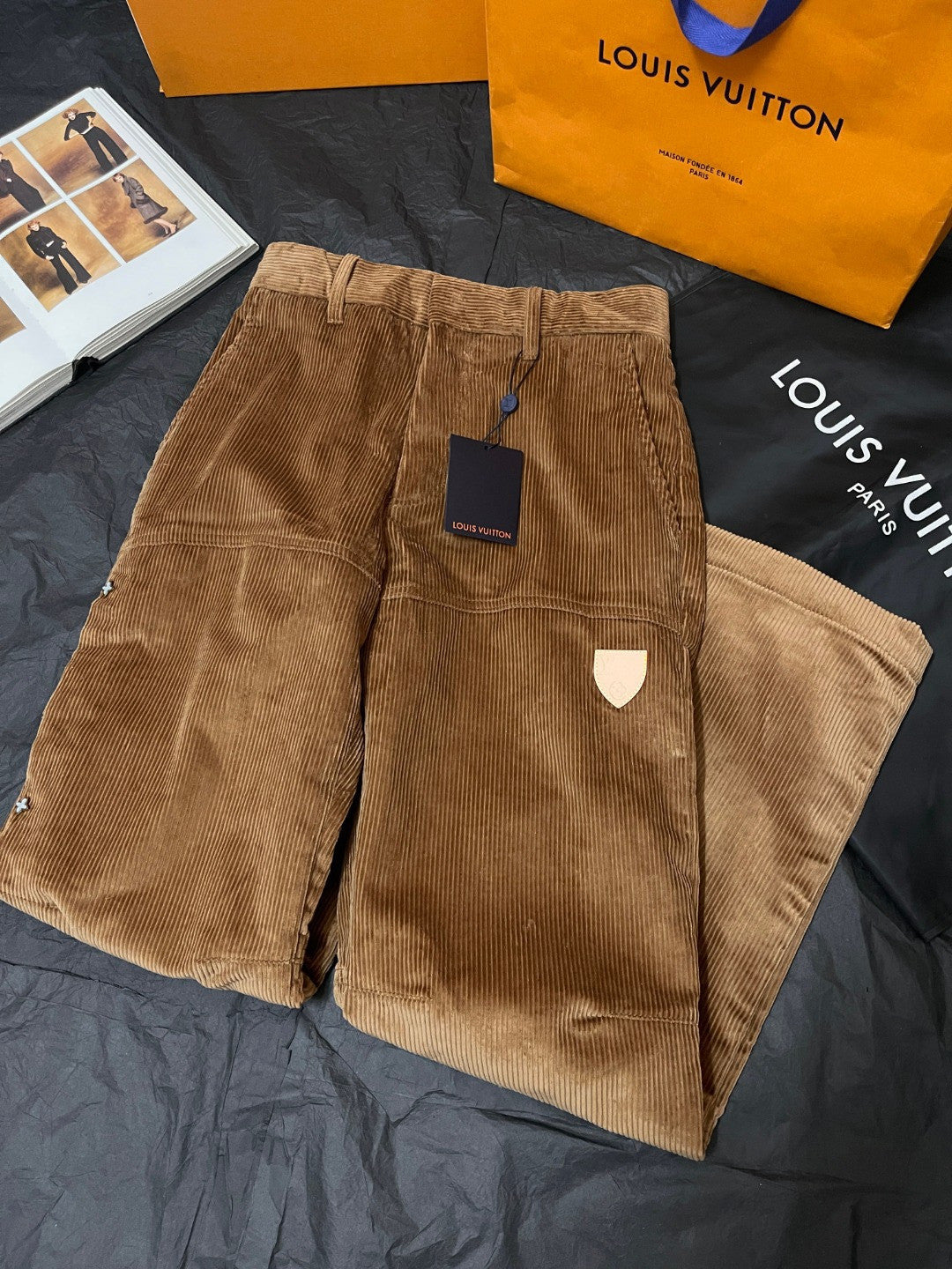 Louis Vuitton Casual Corduroy Pants 1AJBYH #335651