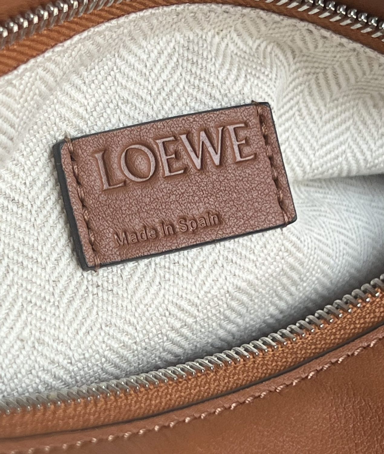 Loewe Women's Medium Grained Cowhide Puzzle Handbag Solid Color Patchwork Crossbody Bags Bag 0010896454 #76833