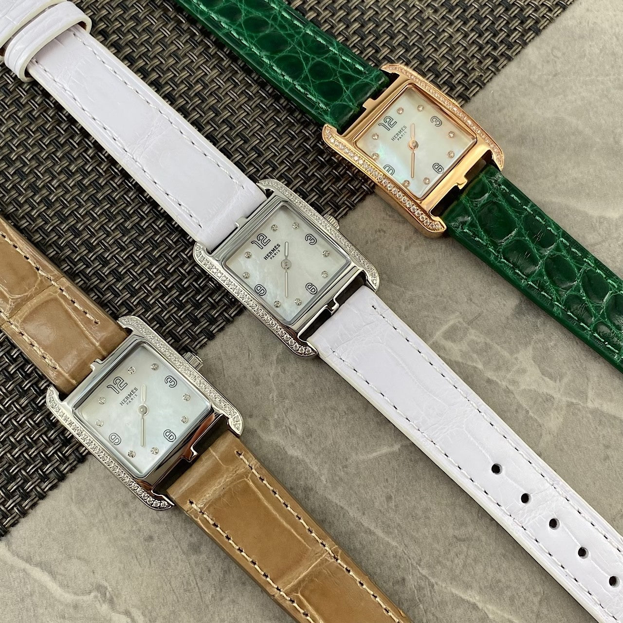 Hermes Cape Cod Women's Fashion Classic Minimalist Quartz Movement Genuine Leather Strap Watch Accessories #78528