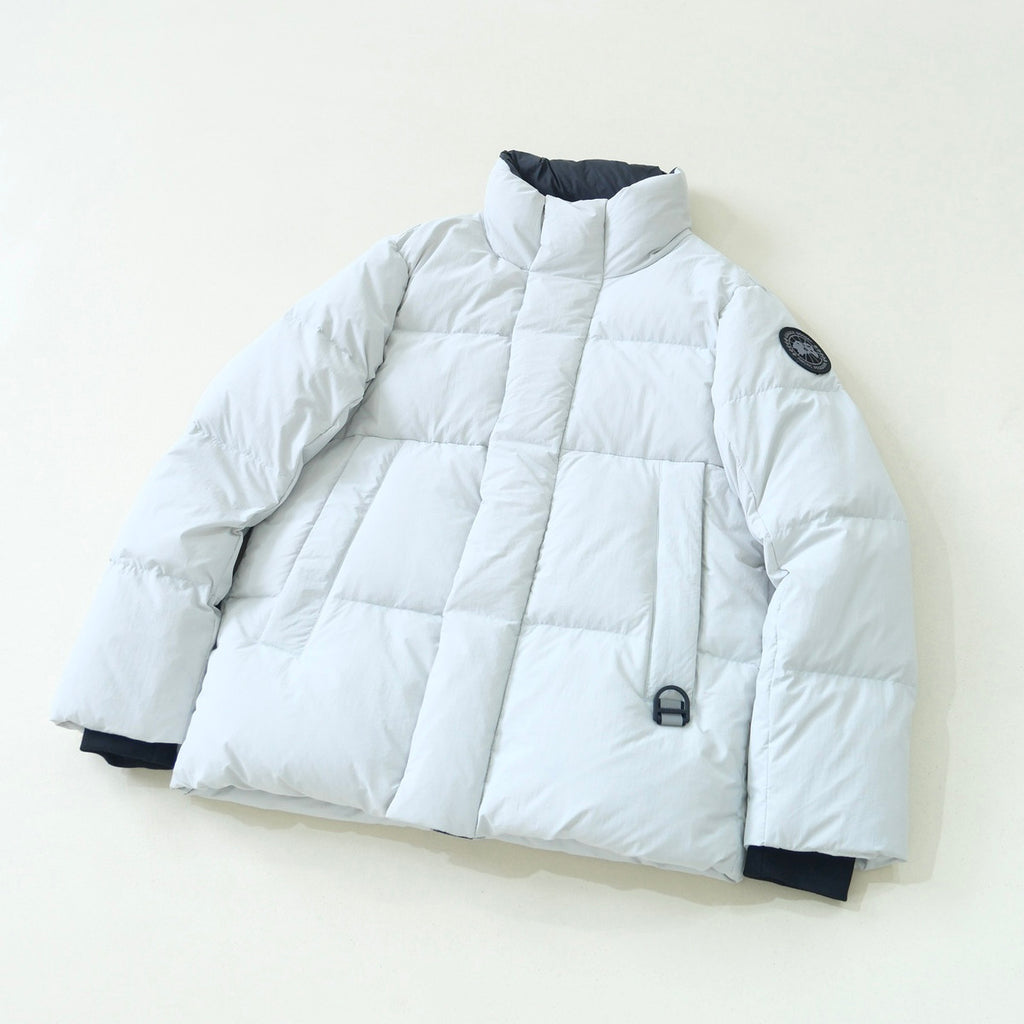 Canada Goose Men's and Women's Autumn and Winter Solid Color Standing Collar Zipper Long Sleeve Puffer Down Jacket #73854