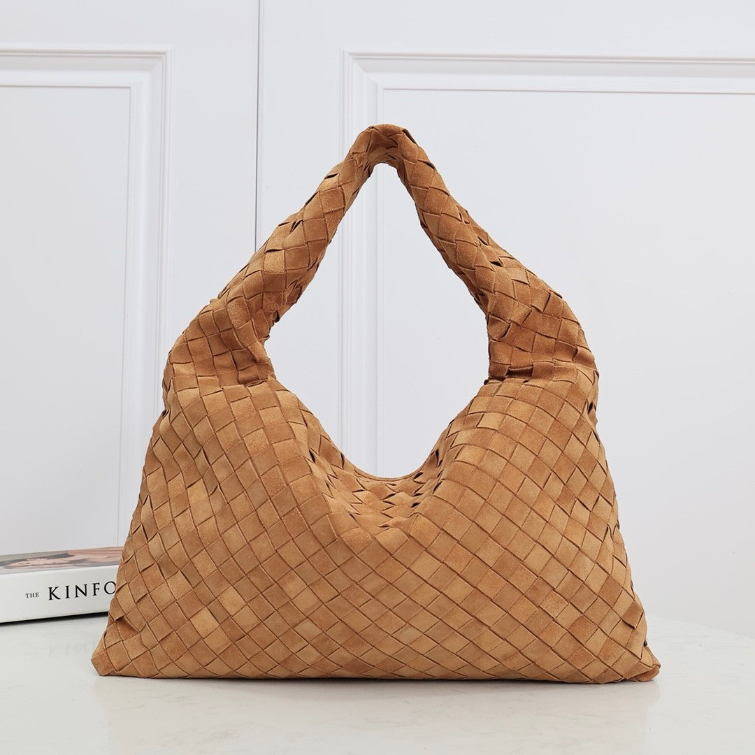 Bottega Veneta Small Multicolour Collection Intrecciato Braided Shoulder Bags Suede Glossy Genuine Leather 100% Genuine Leather Fashion Temperament Elegant Exquisite Bag 763966v3iv13268 #81128