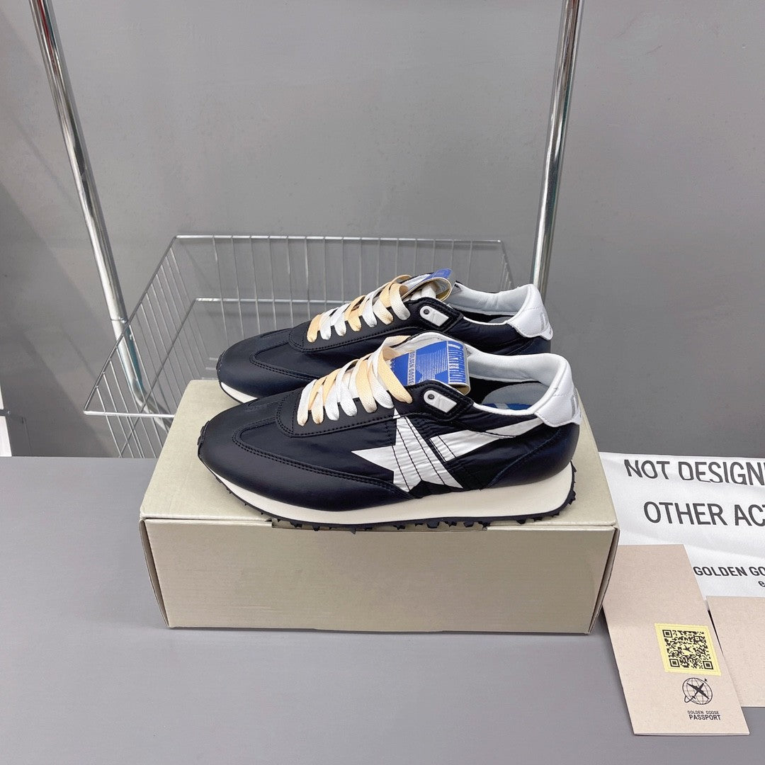 Golden Goose Marathon Vintage Athletics Women's Men's Sneakers Pentagram Thick Bottom Sports Casual Shoes Dirty Shoes Sneakers #81218