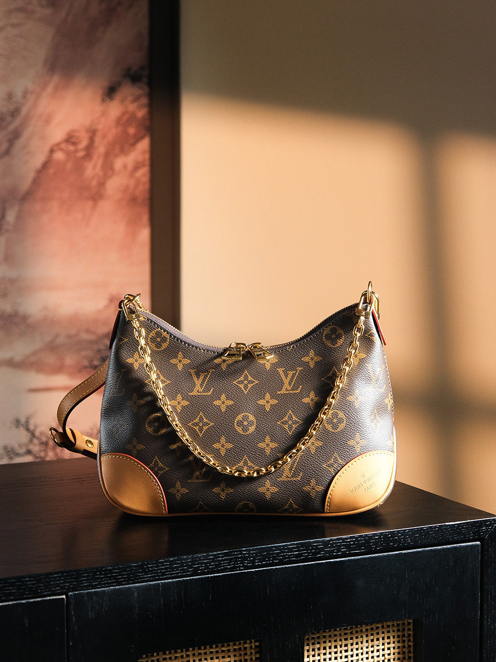 Louis Vuitton Boulogne PM Shoulder Bag Natural Shoulder Bag M45832 #287065