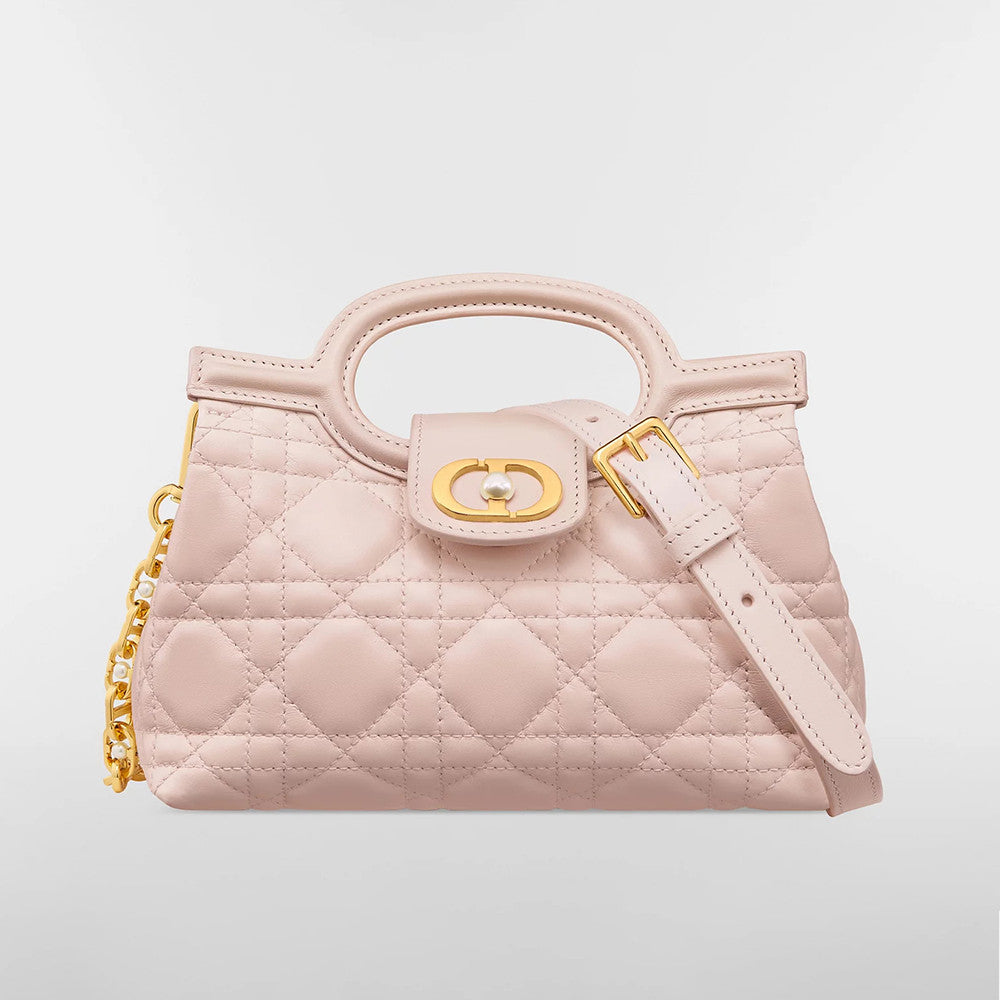 Dior Jolie Top Handle Mini Chain Bag In Blush Pink Fashionable And Elegant Evening And Everyday Handle Shoulder Bag S3123unjb_m030 #194790