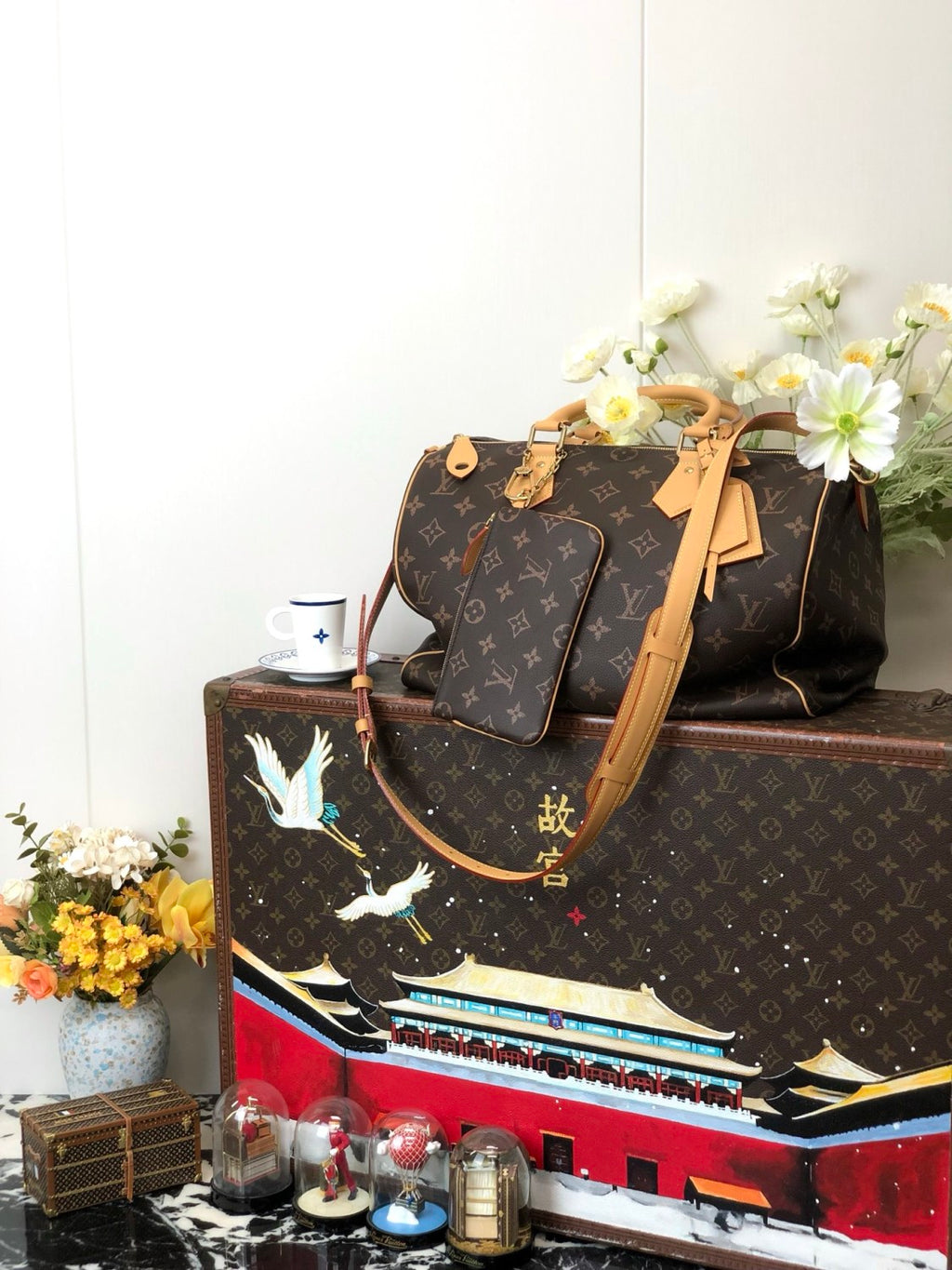 Louis Vuitton Women's Fashion Classic Caramel Coffee Brown Logo Zipper Closure Leather Shoulder Bag Handbags In Small Medium And Large Sizes Crossbody Bag Bags #78659