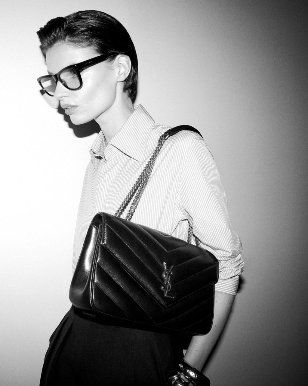Saint Laurent LOULOU Mini Small Medium Sheepskin Handbag Shoulder Bag Crossbody Bag #332857
