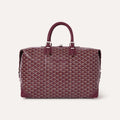GOYARD Bowling45 Men's And Women's Fashion Classic All-over Print Zipper Closure Canvas Leather Oversized Travel Bag Bags BOWLIN045TY33CL33P #78364