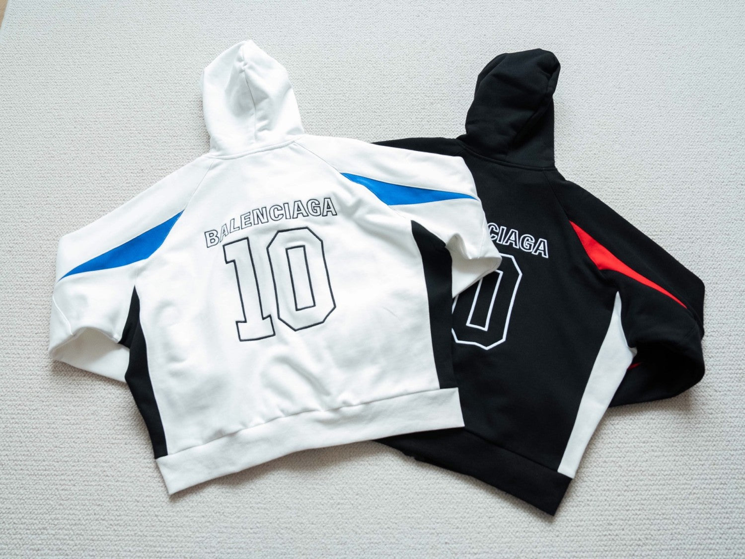 Balenciaga Men's Balenciaga NBA Collaboration Oversized Zip-up Hoodie in Black multicolor #377157